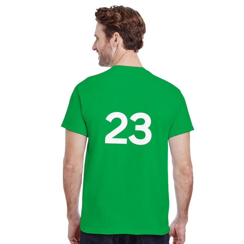 Irish Rugby Fan T-Shirt, Irish Might, Men’s Green Heavy Cotton Match Day Tee image 3