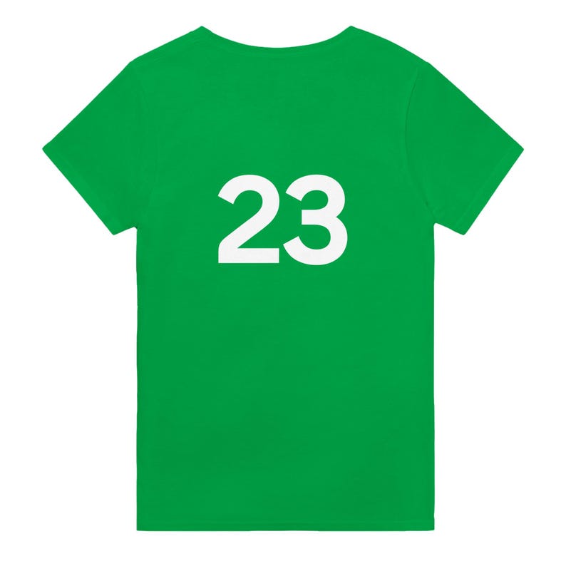Irish Rugby Fan T-Shirt, Irish Might, Men’s Green Heavy Cotton Match Day Tee image 2