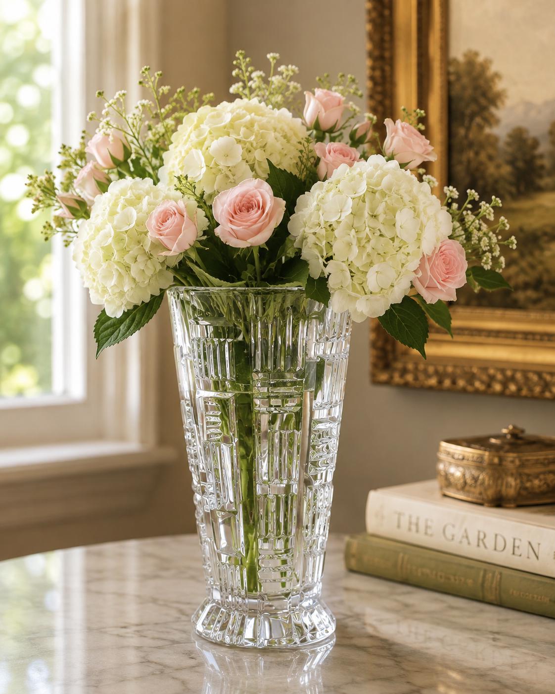 Large waterford crystal vase - Etsy 日本