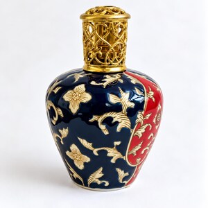 Vintage Lampe Berger Fragrance Lamp, Porcelain Catalytic Oil Diffuser,  French Style Decor
