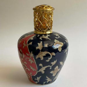 Vintage Lampe Berger Fragrance Lamp, Porcelain Catalytic Oil Diffuser,  French Style Decor