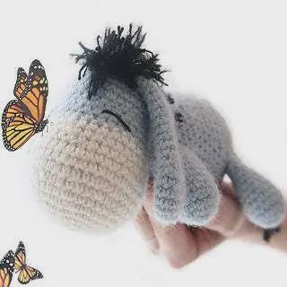 Eeyore Crochet Pattern, Amigurumi Crochet Patterns