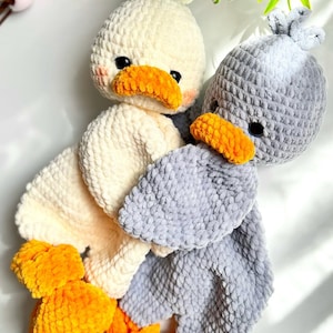 Häkelanleitung für eine schlafende Ente | Englische Amigurumi-Plüschtieranleitung | Häkelpuppenanleitung (PDF) | Schnelle und einfache Plüschtieranleitung