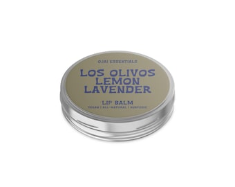 Los Olivos Lemon Lavender Lip Balm