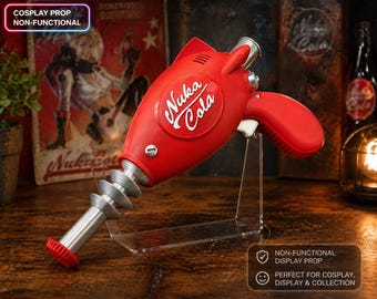 3D Printed-Nuka-Cola Thirst Zapper Prop – Fallout-Inspired Display Replica
