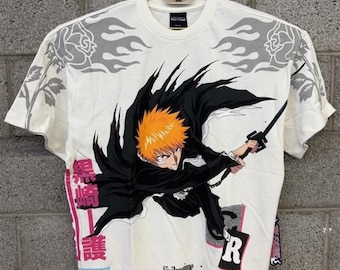 Civil Regime Bleach Ichigo Graphic M White Anime Streetwear
