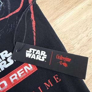 Star Wars Kylo Ren Civil Regime Tee XL Black Streetwear Hype image 5