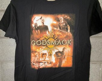 Godsmack 2019 Band Tee Size XL Rock Graphic Shirt Tour Style