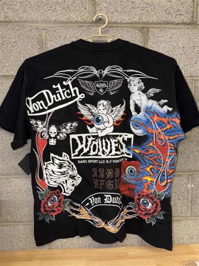 Von Dutch x Darc Sport Limited 777/1000 Shirt 2XL Rare image 3