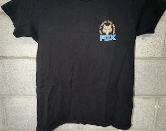 Fox Racing Tee Size M 2010s Black Moto Dirt Bike Shirt