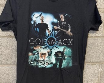 Godsmack 2019 World Tour Tee Size L Rock Band Graphic Shirt