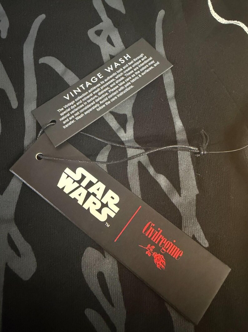 Camiseta gráfica de Darth Vader de Star Wars del Régimen Civil, talla L imagen 5