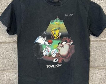 Vintage Looney Tunes Las Vegas Fowl Play L Tweety Casino