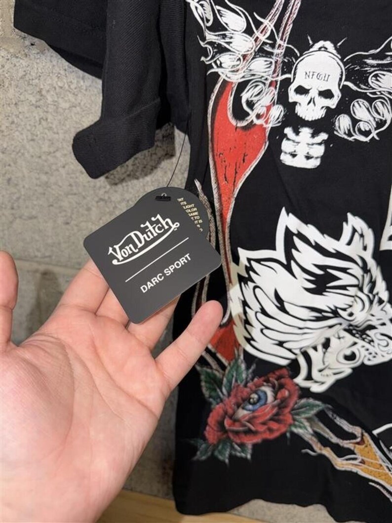 Von Dutch x Darc Sport Limited 777/1000 Shirt 2XL Rare image 4