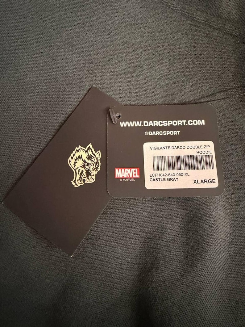 Darc Sport Marvel Punisher 850 Of 1000 Zip Hoodie XL NWT image 3