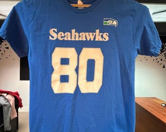 Vintage 2000s Seattle Seahawks Steve Largent #80 Large