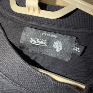 Von Dutch x Darc Sport Limited 777/1000 Shirt 2XL Rare image 5