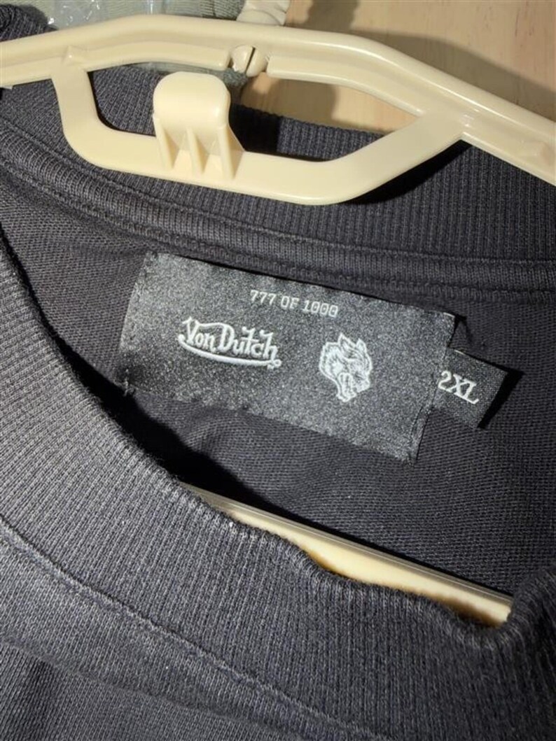Von Dutch x Darc Sport Limited 777/1000 Shirt 2XL Rare image 5