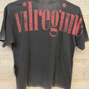 Civil Regime x Star Wars Villregime Tee XL Black Distressed image 2