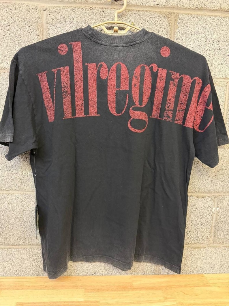 Civil Regime x Star Wars Villregime Tee XL Black Distressed image 2