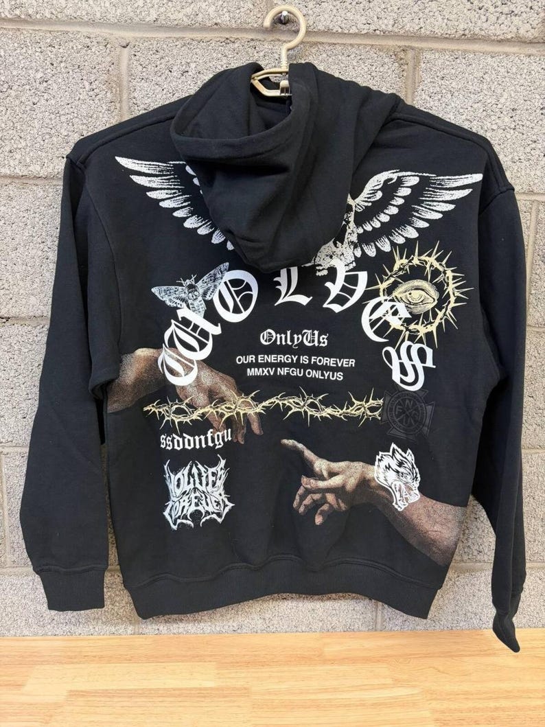 Darc Sport OnlyUs Hoodie XL 1308/2000 Wolves Limited Release image 2