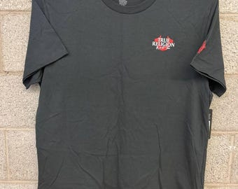 2021 True Religion World Tour Graphic Tee Black 2XL NWT