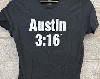 2020 WWE Stone Cold Austin 3:16 Skull Tee XL Wrestling God