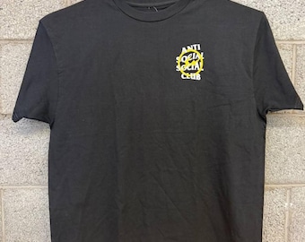 Anti Social Social Club x Fragment Logo TShirt Black XL