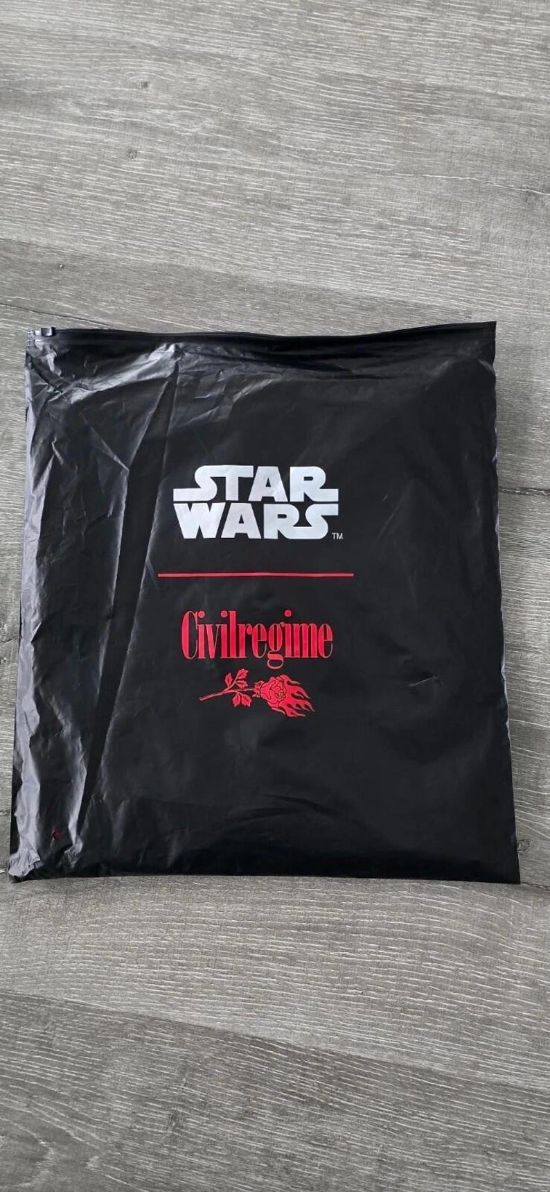 Camiseta gráfica de Darth Vader de Star Wars del Régimen Civil, talla L imagen 9