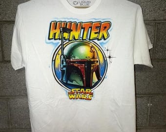 Liquid Blue Unreleased Sample Airbrush Boba Fett Star Wars