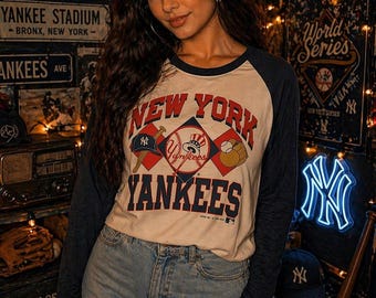 New York Yankees 1980s Vintage With Tags Youth Xl