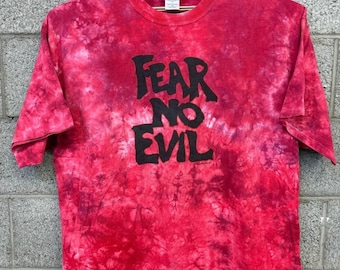 2000 Fear No Evil Christian Graphic Tee XXL Luke 10:19 Shirt