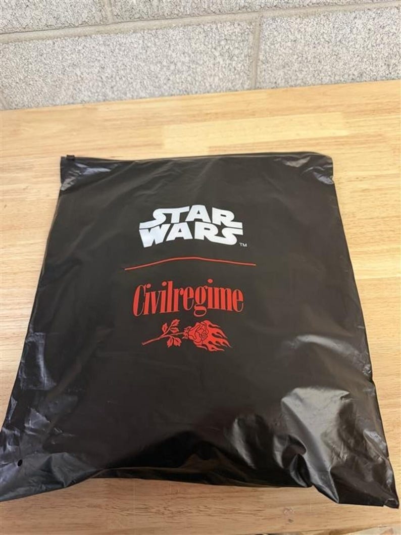 2023 Star Wars Civil Regime Darth Maul Tee Medium Streetwear afbeelding 9