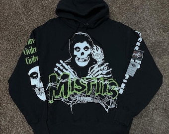 Civil Regime x Misfits Beware Regime Graphic Hoodie Black L