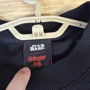 Star Wars Kylo Ren Civil Regime Tee XL Black Streetwear Hype image 7