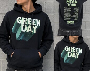 2021 Green Day Hella Mega Tour Hoodie Small Band Merch