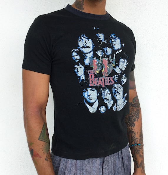 Amazing 1970's Authentic Beatles Band Tee - image 3