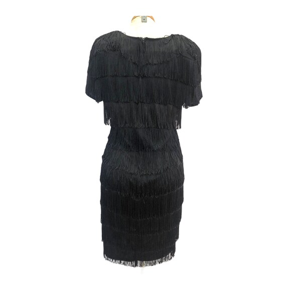 Vintage VTG 1970s 70s Roberta Black Short Sleeve … - image 2