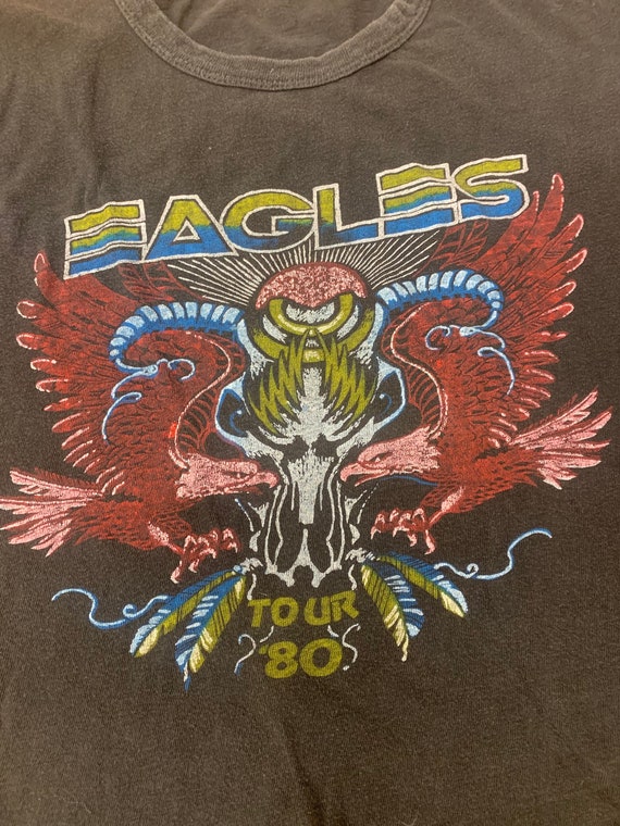 Vtg Vintage 1980s 80s 1980 80 Authentic Rare Eagl… - image 4