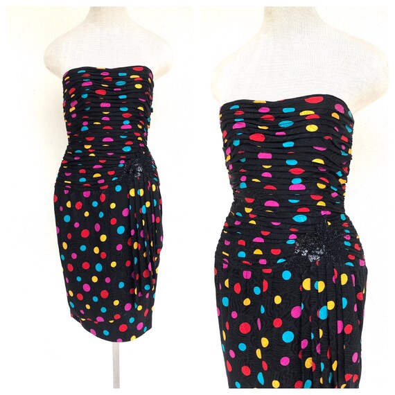 polka dot party dress