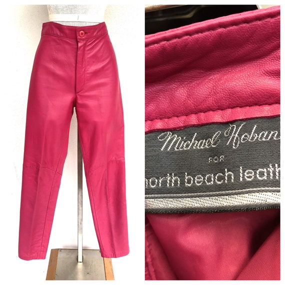 Vintage 1980s 80s Michael Hoban North Beach Leathe