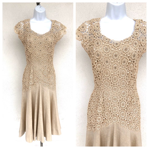 Vintage VTG 1950s 50s Suzy Perette Designer Cream