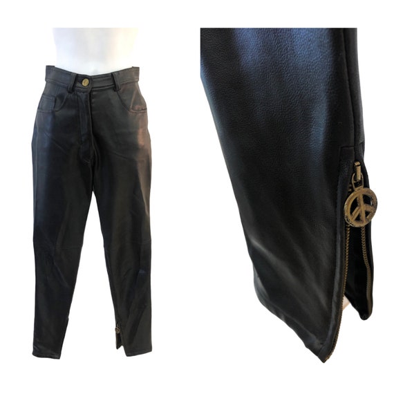 Vintage VTG 1980s 1990s Black Designer Moschino Le