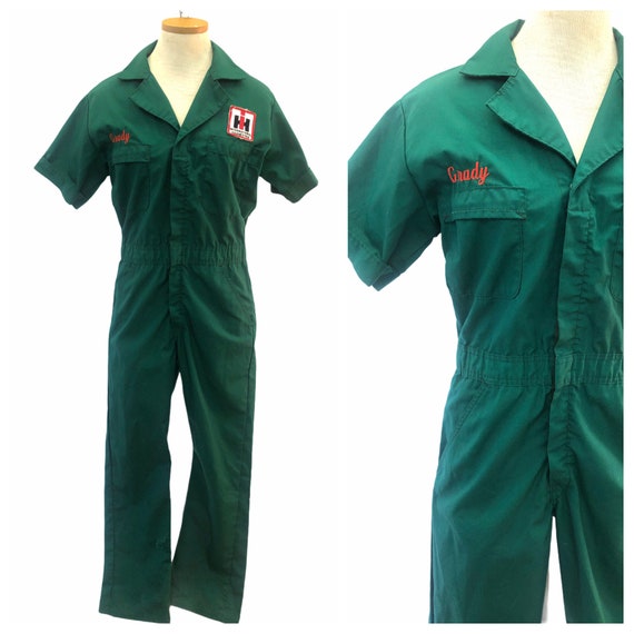 Vintage VTG 1970s 1980s 70s 80s Green Workman Util