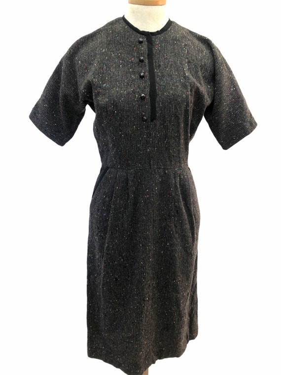 Zip-Up Lurex Tweed Dress - Women - Ready-to-Wear