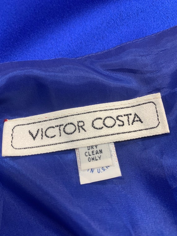 Vtg Vintage 1990s 90s Victor Costa Glam Old Holly… - image 8