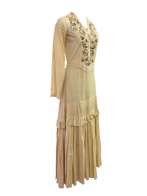 Vtg Vintage 1970s 70s Gunne Sax Style Cottagecore… - image 2