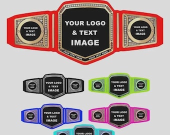 Custom Championship Belt - Personalized Wrestling Title Belt