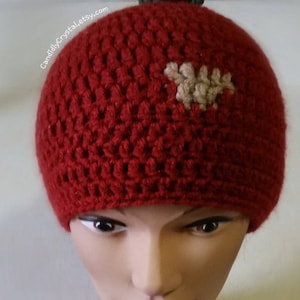 Sweet Lil Apple Hat by CandidlyCrystal Crochet