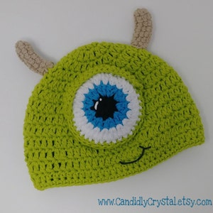 Mike Wazowski Hat by CandidlyCrystal Crochet